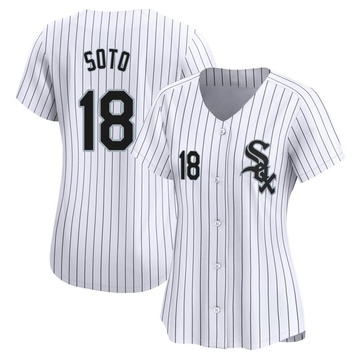 Geovany Soto Women's Limited Chicago White Sox White Home Jersey