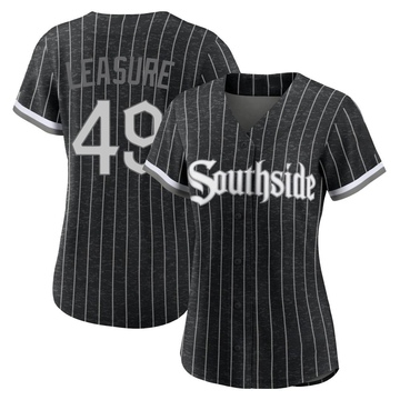 Jordan Leasure Women's Authentic Chicago White Sox Black 2021 City Connect Jersey