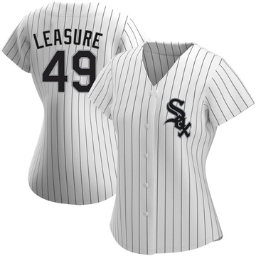 Jordan Leasure Women's Authentic Chicago White Sox White Home Jersey