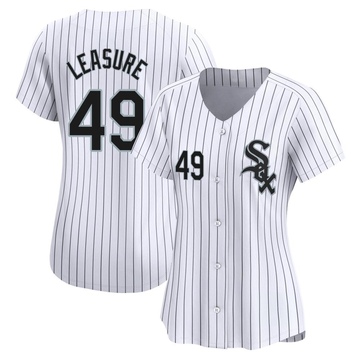 Jordan Leasure Women's Limited Chicago White Sox White Home Jersey