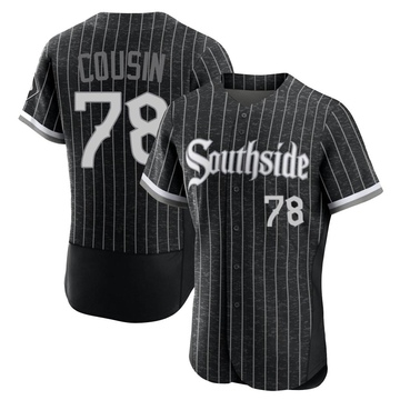 Josimar Cousin Men's Authentic Chicago White Sox Black 2021 City Connect Jersey