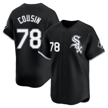 Josimar Cousin Men's Limited Chicago White Sox Black Alternate Jersey