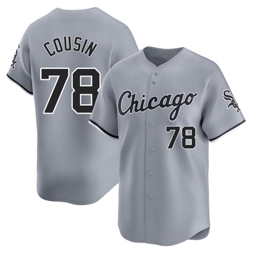 Josimar Cousin Men's Limited Chicago White Sox Gray Road Jersey