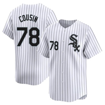 Josimar Cousin Men's Limited Chicago White Sox White Home Jersey