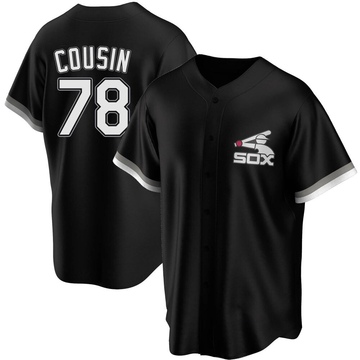 Josimar Cousin Men's Replica Chicago White Sox Black Spring Training Jersey