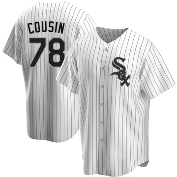 Josimar Cousin Men's Replica Chicago White Sox White Home Jersey