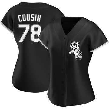 Josimar Cousin Women's Authentic Chicago White Sox Black Alternate Jersey