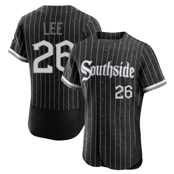 Korey Lee Men's Authentic Chicago White Sox Black 2021 City Connect Jersey