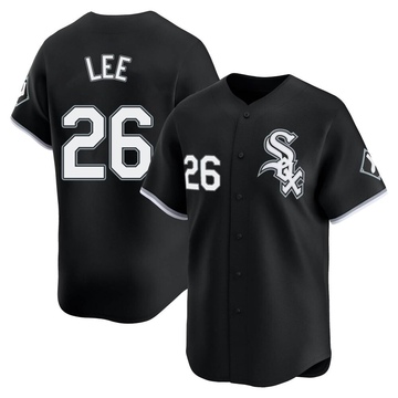 Korey Lee Men's Limited Chicago White Sox Black Alternate Jersey