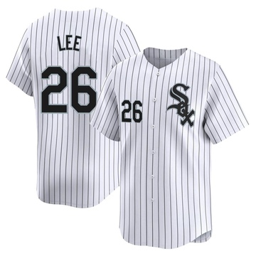 Korey Lee Men's Limited Chicago White Sox White Home Jersey