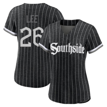 Korey Lee Women's Authentic Chicago White Sox Black 2021 City Connect Jersey